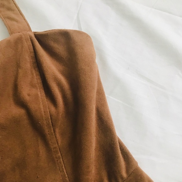 đź’•ONE DAY SALEđź’• Forever 21 suede snap dress - Picture 9 of 12